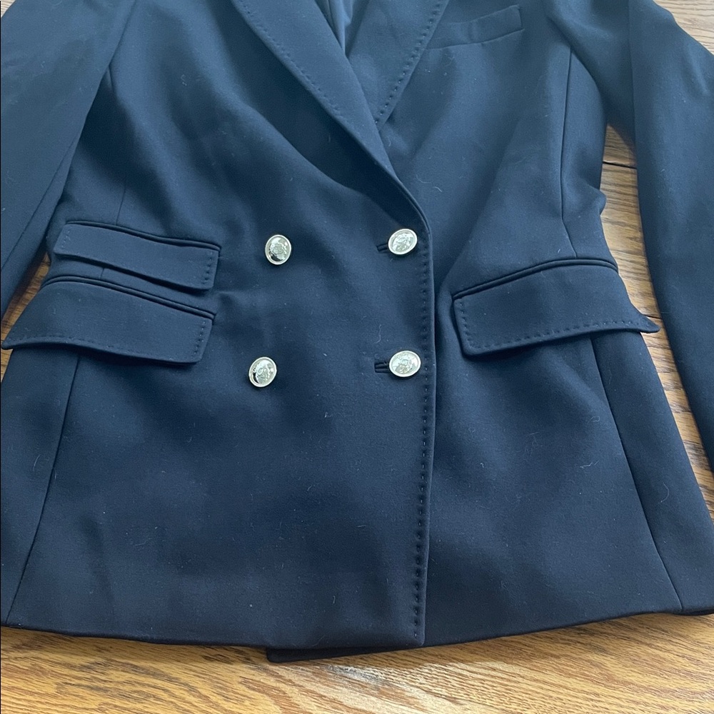 ANTONIO MELANI Black Double-Breasted Blazer - Picture 5 of 6